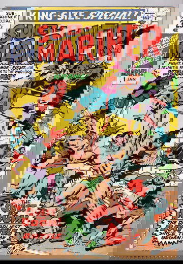 1971 Marvel Sub-Mariner Comic Book King Size Special #1 VF/NM Condition