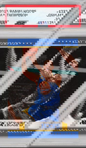KLAY THOMPSON RC 2012-13 Panini Hoops PSA 10 #232 Rookie 