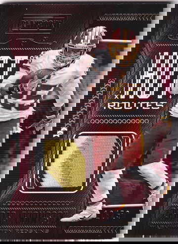 2018 Playbook Chris Thompson #HR-29 Relic 18/50