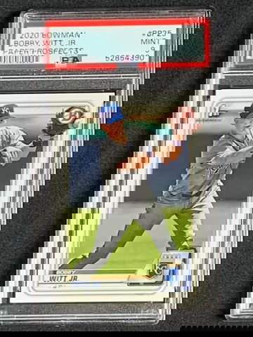 2020 Bowman Prospects #BP25 PSA 9 1st Bowman ROY Candidate 