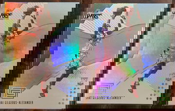 2018-19 Panini Status Shai Gilgeous-Alexander RC Rookie #106 lot (2)