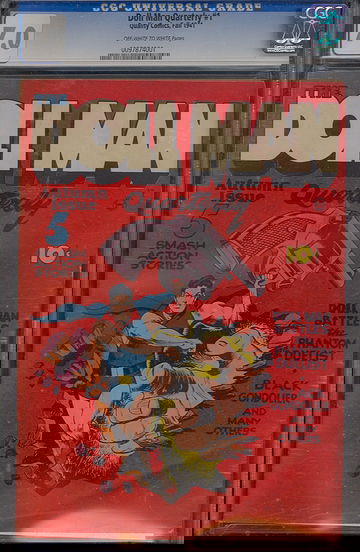 DOLL MAN QUARTERLY #1, CGC 7.0 FVF