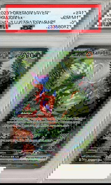 2023 POKEMON SVI EN-SCARLET VIOLET KORAIDON EX #247 SIR PSA 10 GEM MT