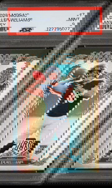 2024 Panini Mosaic Money Prizm Caleb Williams #7 RC PSA 9