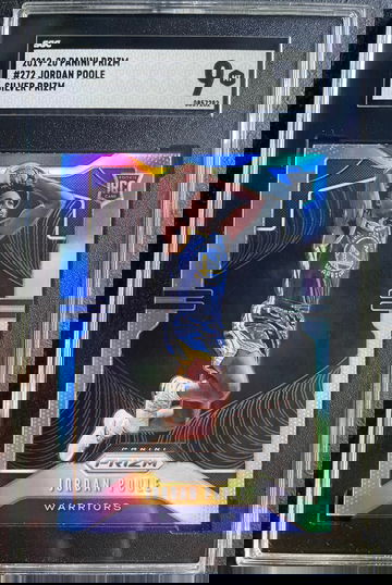 Jordan Poole RC 2019 Prizm Silver #272