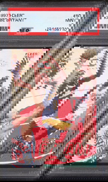 1997 Fleer Kobe Bryant #50 PSA 9