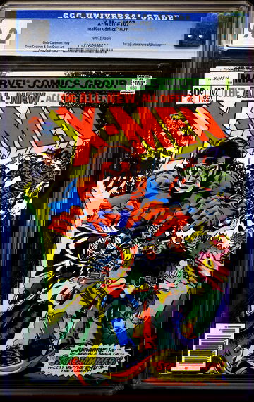 All-New X-MEN #107 (1977) 🔥 1st appearance STARJAMMERS 🔥 CGC 9.2 - White pages