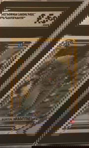 2021 Bowman Chrome Austin Martin SGC 9.5