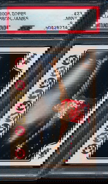2008 Topps Lebron James PSA 9 Mint