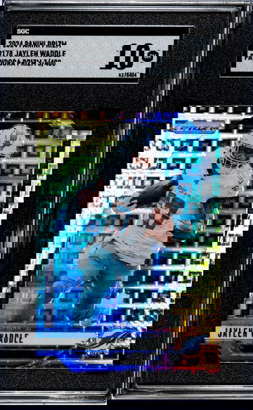 2024 Panini Prizm #178 Jaylen Waddle Pandora Prizm /400 SGC 10