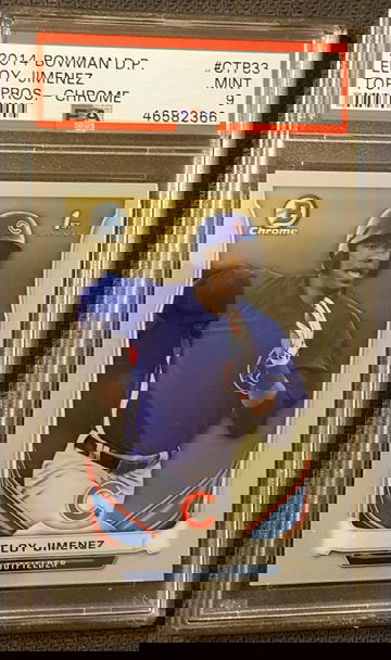 2014 Bowman Chrome Eloy Jimenez PSA 9