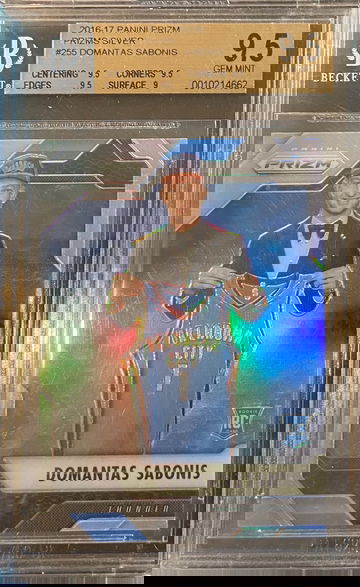 Domantas Sabonis - Prizm Silver RC - BGS 9.5 #255 (chip on corner of slab)