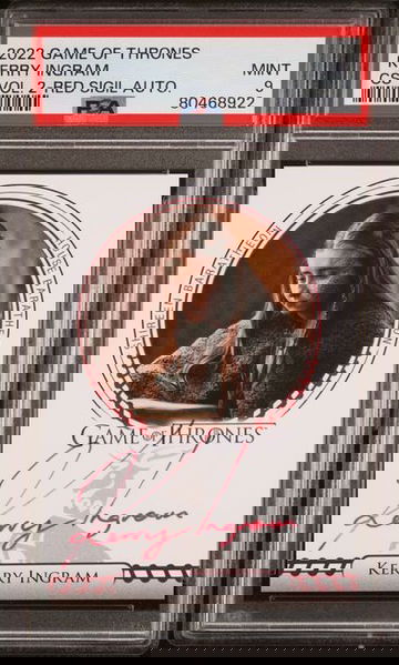 2022 Game of Thrones Kerry Ingram CS Vol. 2 Red Sigil Auto PSA 9 [NS-1A.46]