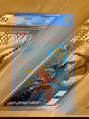 Batman #457 Rare 2nd Print CGC 9.6 White Pages 