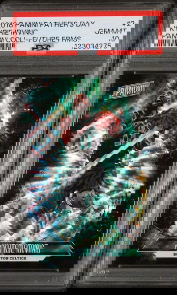 2018 Panini Father's Day Panini Collection Future Frames Kyrie Irving #2 /25 PSA 10