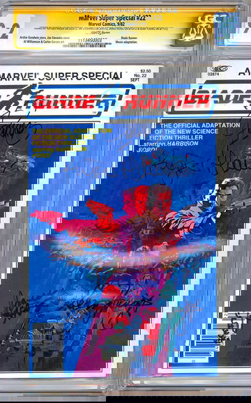 MARVEL SUPER SPECIAL #22 CGC-SS 9.2 HAUER YOUNG HONG STERANKO BLADE RUNNER 1982