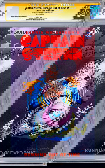 CAPTAIN STERNN #1 CGC-SS 9.6 BERNIE WRIGHTSON STORY & ART 1981 HEAVY METAL 1993