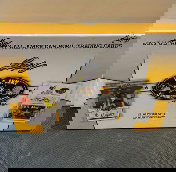2013 Leaf US ARMY All-American Bowl Sealed Box - 12 Autographs