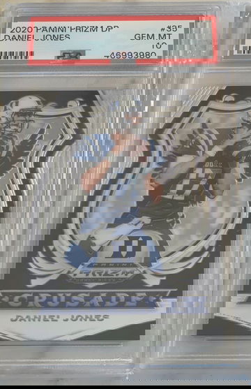 2020 Panini Prizm DP Daniel Jones PSA10