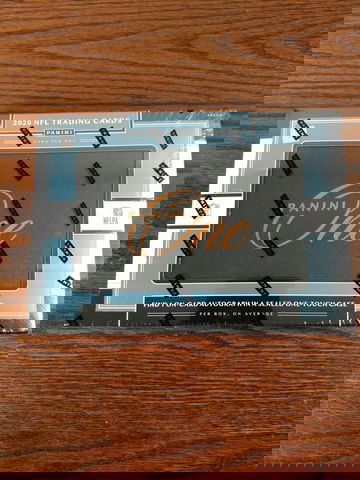 2020 One Football Hobby Box