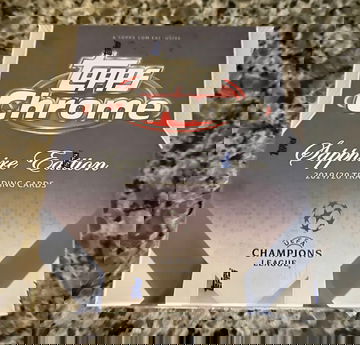 UEFA Sapphire - 2019/20 - See back (minor tear in factory seal as received from Topps)