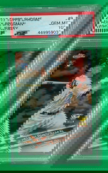 Alex Bregman psa 10 Topps chrome