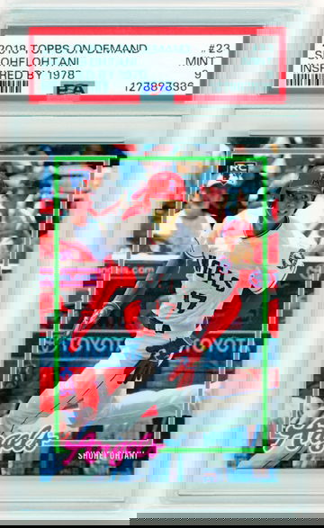 2018 Topps On Demand #23 Shohei Ohtani Inspired By 1978 PSA 9 MINT!