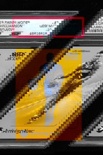 2019 PANINI HOOPS ZION WILLIAMSON ARRIVING NOW