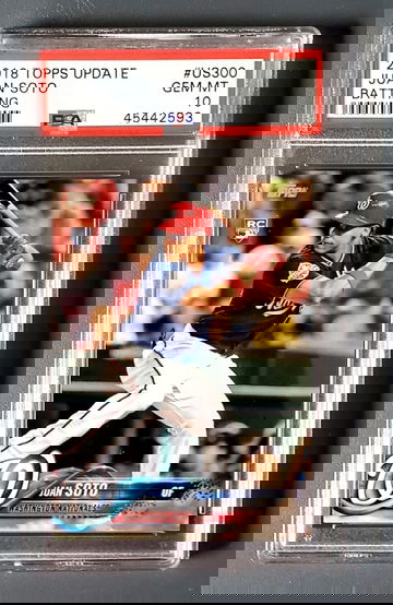 2018 Topps Update Juan Soto PSA 10 #US300 RC