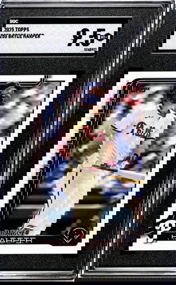 2025 Topps #250 Bryce Harper SGC 9.5