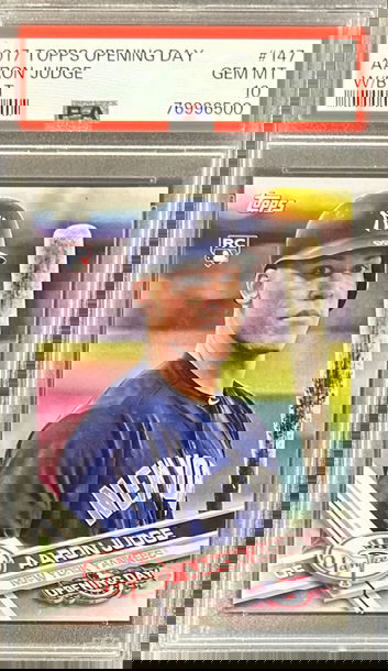 Super Rare SSP 2017 Topps Opening Day Aaron Judge 