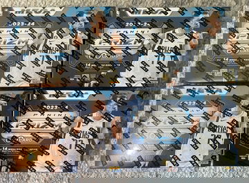 2023-24 Prizm Basketball Mega Box Lot of 4 ~ RED ICE Boxes