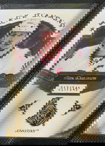 2016-17 Upper Deck Black Diamond /249 Erik Karlsson