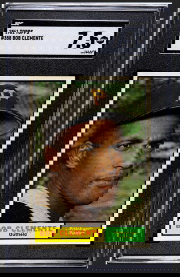 1961 Topps #388 Roberto Clemente SGC 7.5