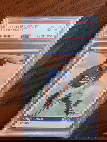 1984 Fleer Update Puckett 