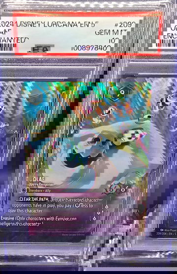 Disney Lorcana Olaf Enchanted 