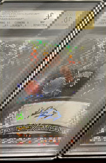 2022-23 Select Paolo Banchero BLACK FINITE PRIZM ROOKIE RC AUTO 1/1 BGS 9/10