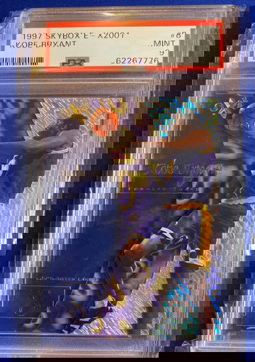 1997 Skybox E-X2001 Kobe Bryant PSA 9