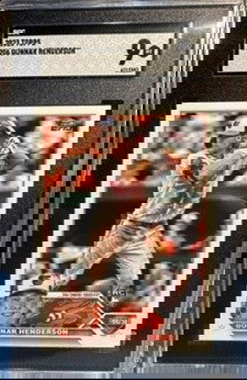 2023 Topps Series 1 Gunnar Henderson RC SGC 9