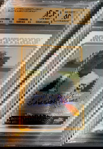 Andrew Mccutchen 2005 Topps Chrome RC Auto BGS 9.5/10 LEGEND🔥