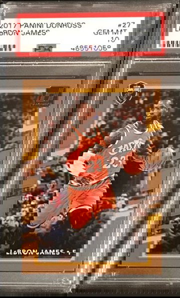 2017-18 Donruss - Lebron James - PSA 10