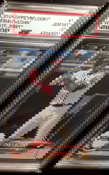 Ronald Acuna 2018 Topps Pro Debut Psa 10