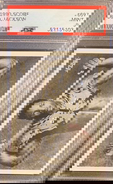 1990 Score Bo Jackson PSA 9 #697