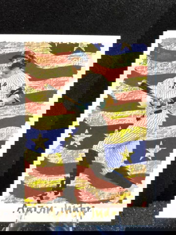 2025 Topps Archives  Aaron Judge  Cyber Stats Insert 95C-1  New York Yankees