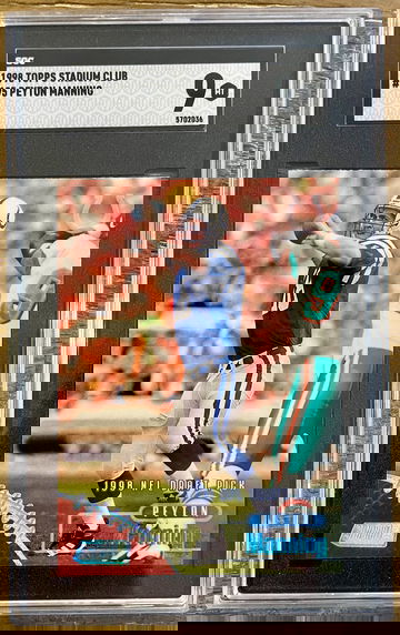 1998 Topps Stadium Club 🏈. PEYTON MANNING 🏈. SGC 9 🏈. Rookie, HoF