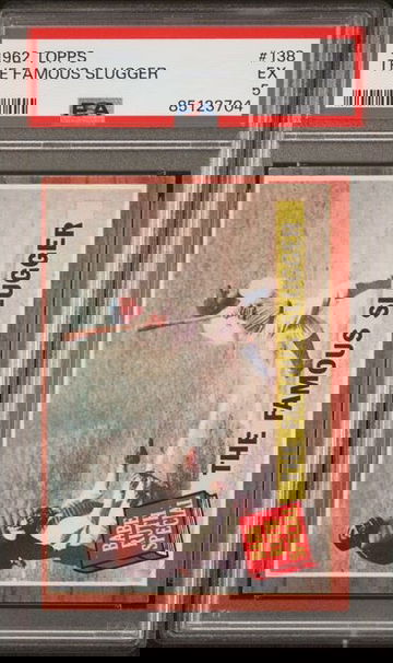 1962 Topps The Famous Slugger #138 PSA 5 [BL-2C.31]