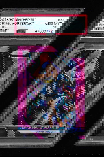 2018 PRIZM MICHAEL PORTER JR PINK ICE