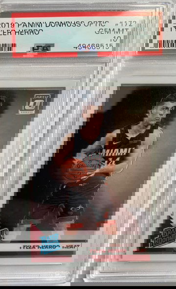 2019 Panini Donruss Optic Tyler Herro PSA 10