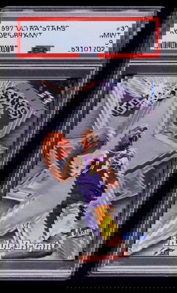 1997 Ultra Stars KOBE BRYANT #3 PSA 9