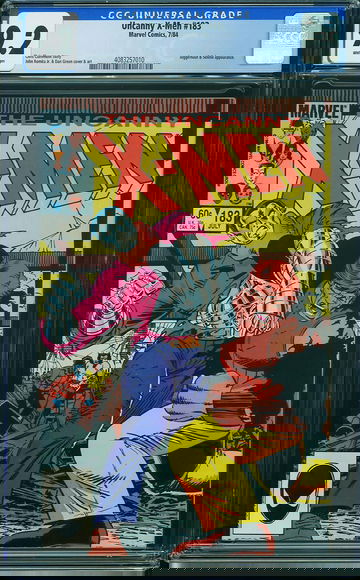 X-MEN #183, CGC 9.2 NM-